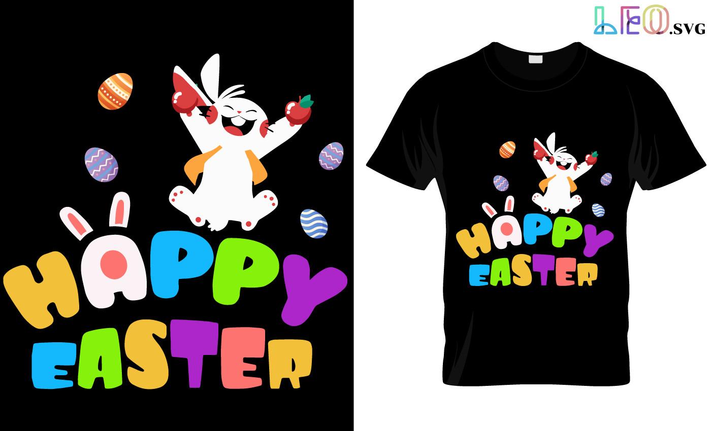 Easter's Day Svg, Bunny Happy Easter Svg