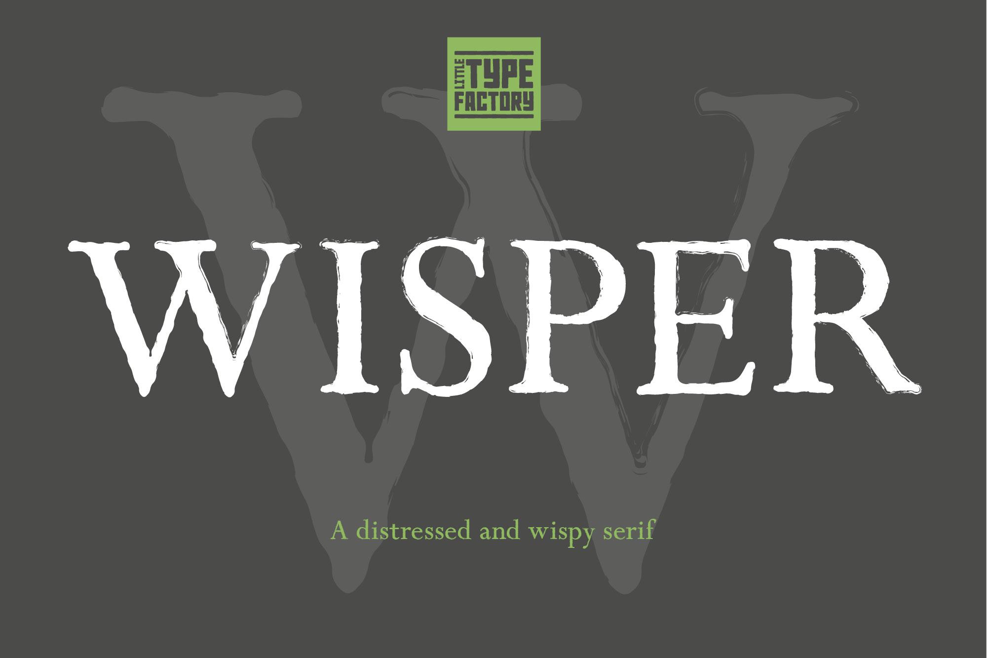 Wisper Font