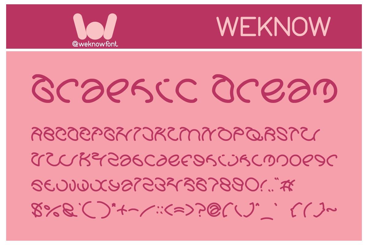 Graphic Dream Font