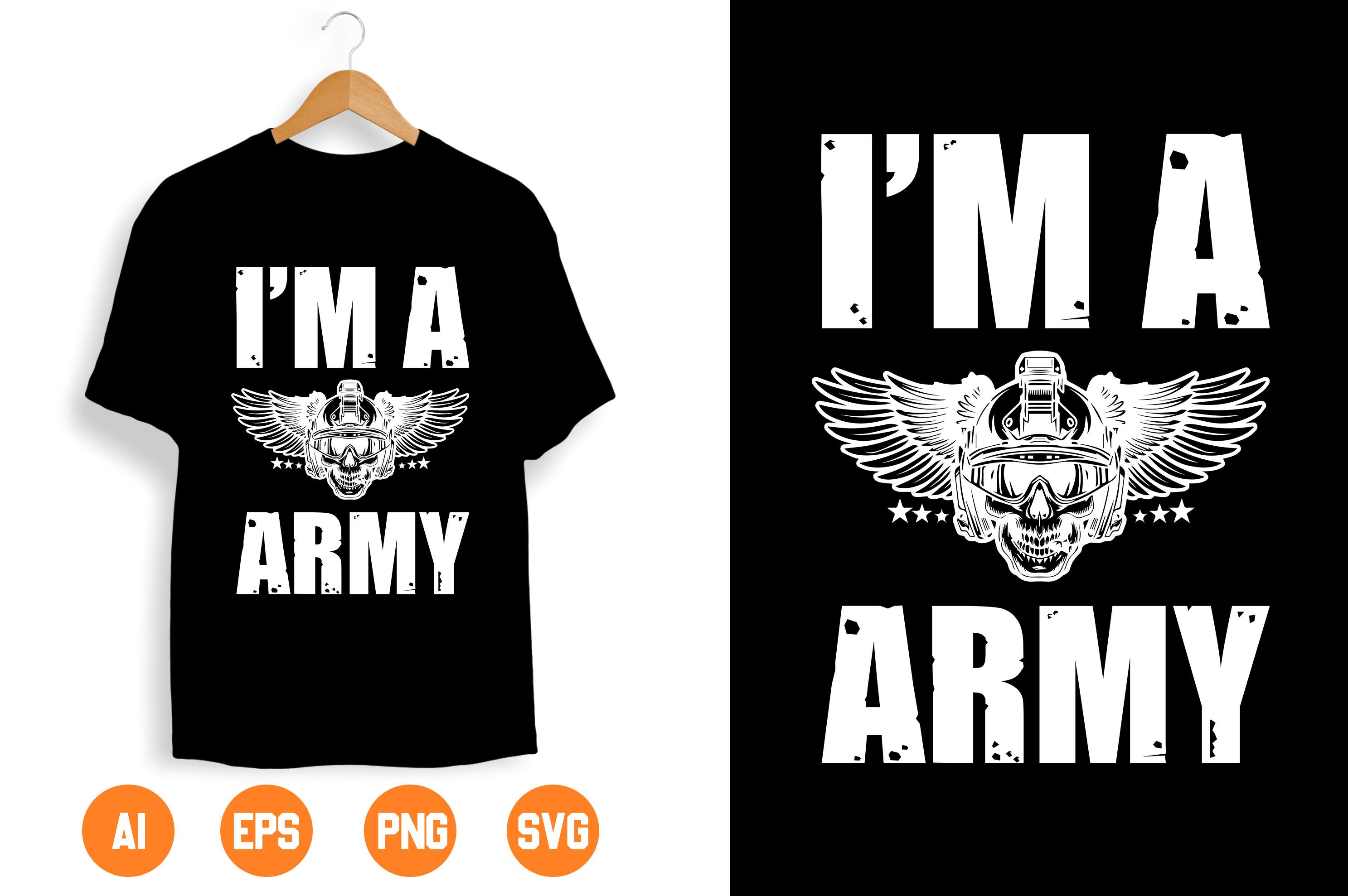 USA Army T-shirt Design 79