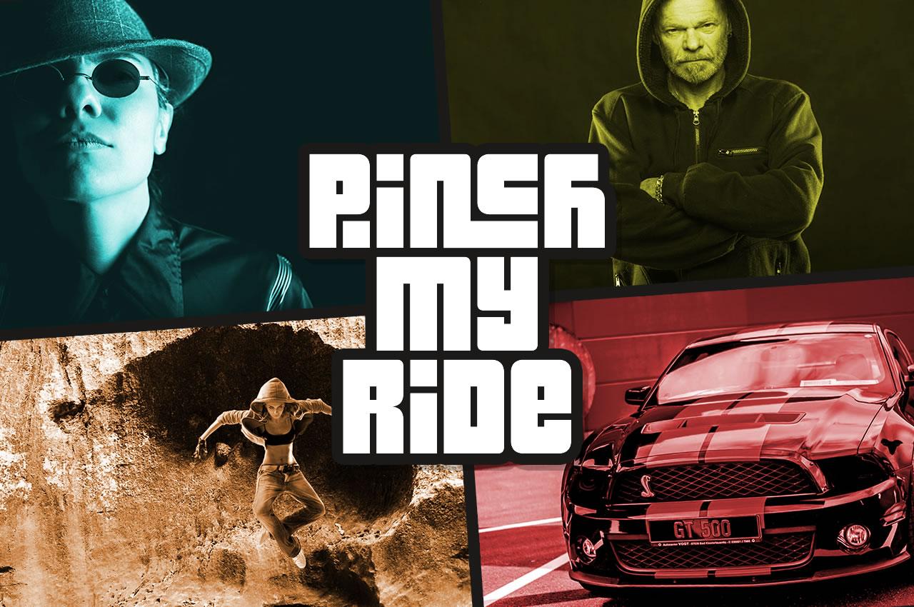 Pinch My Ride Font