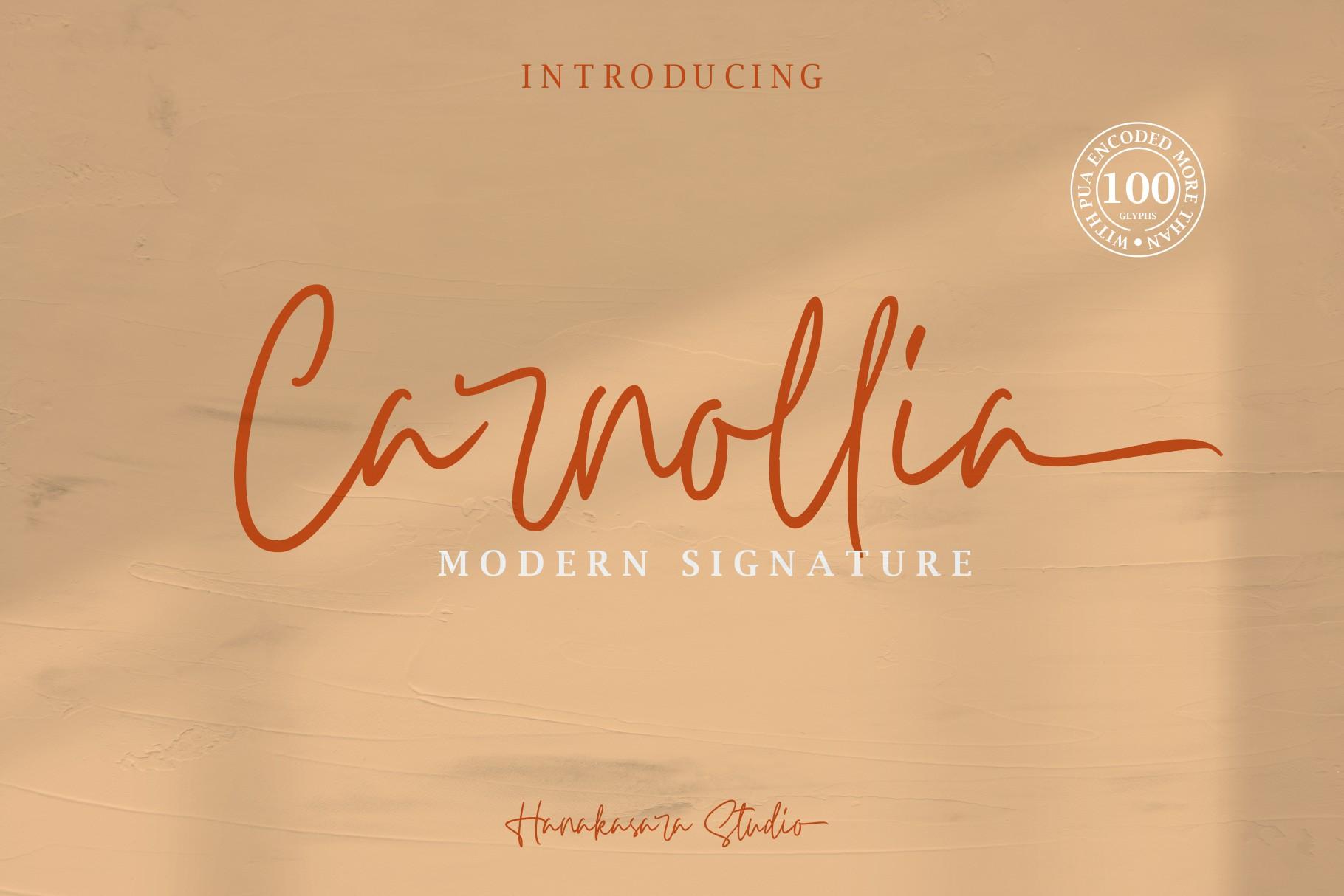 Carnollia Font
