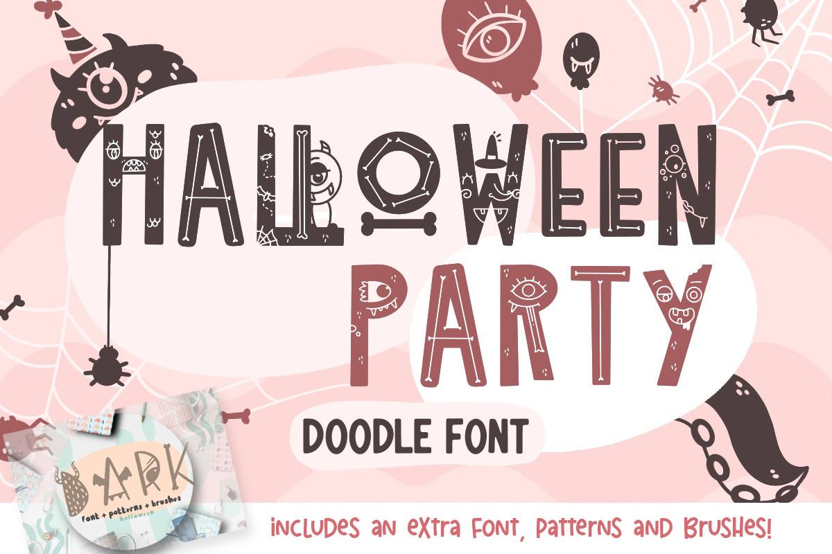 Halloween Party Font
