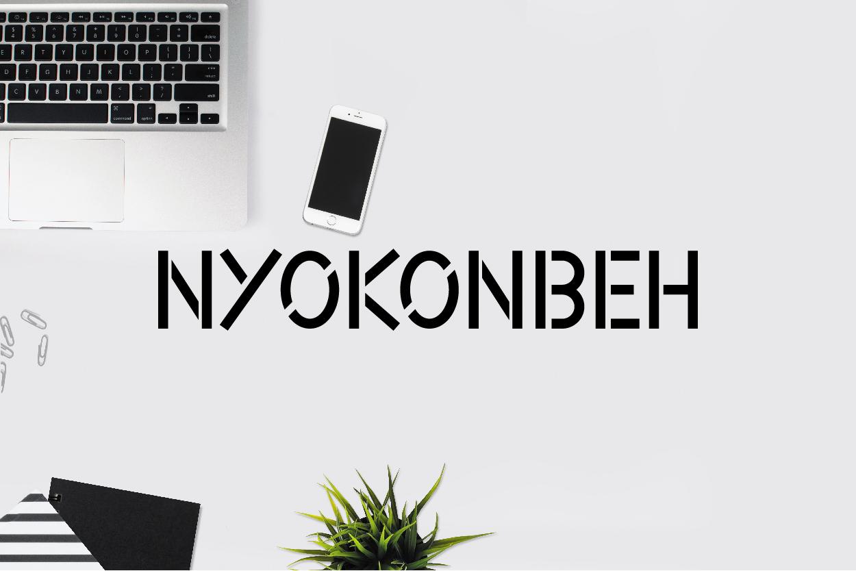 Nyokonbeh Font