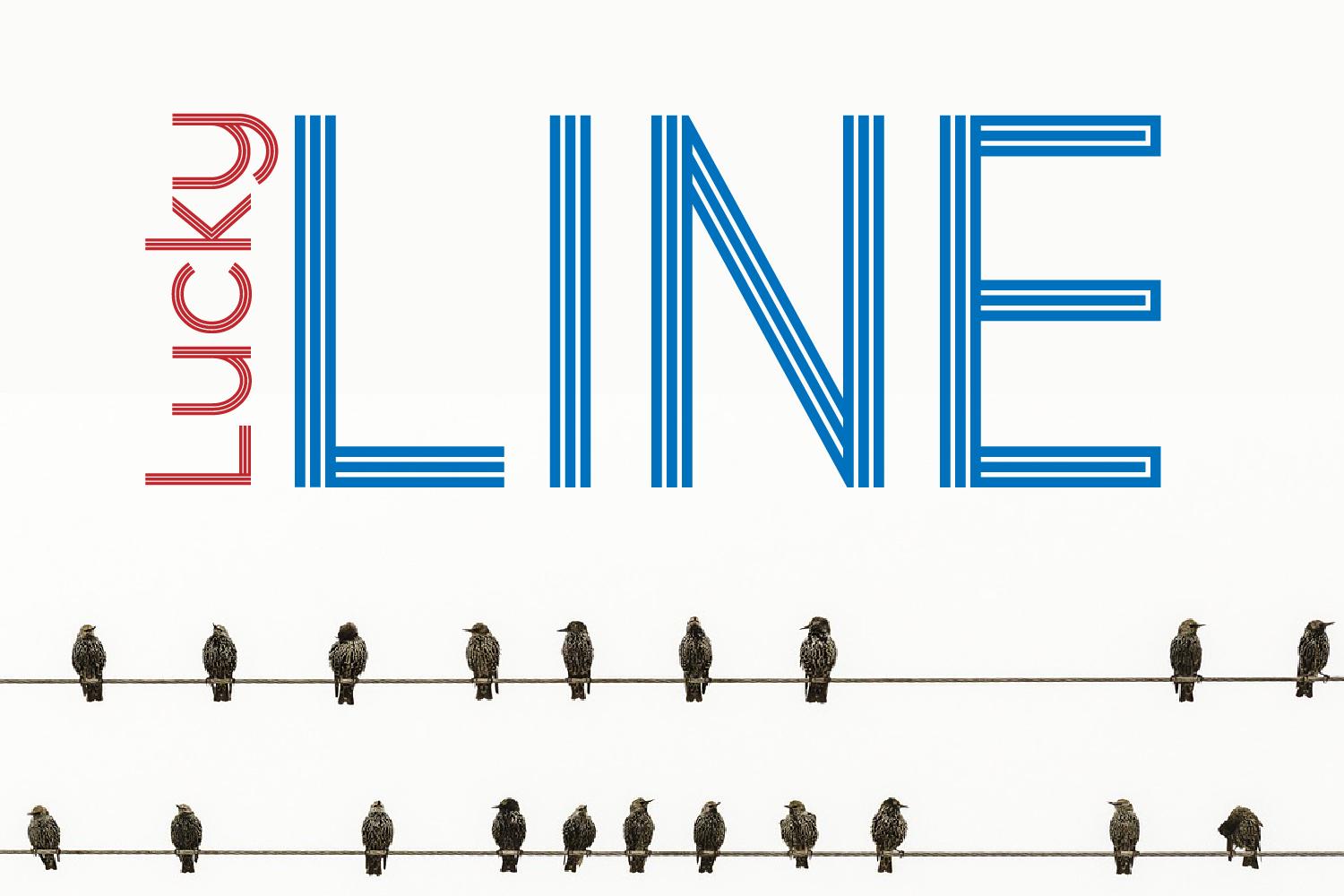 Lucky Line Font