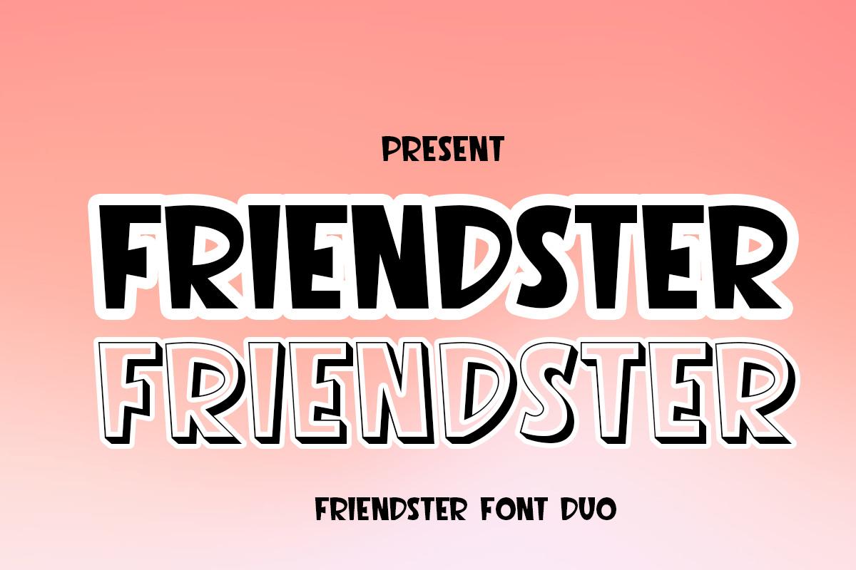 Friendster Font