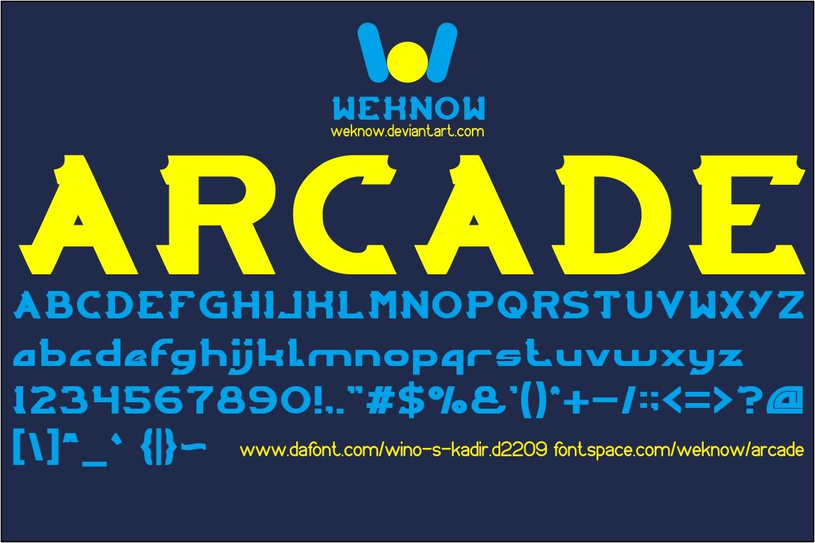 Arcade Font