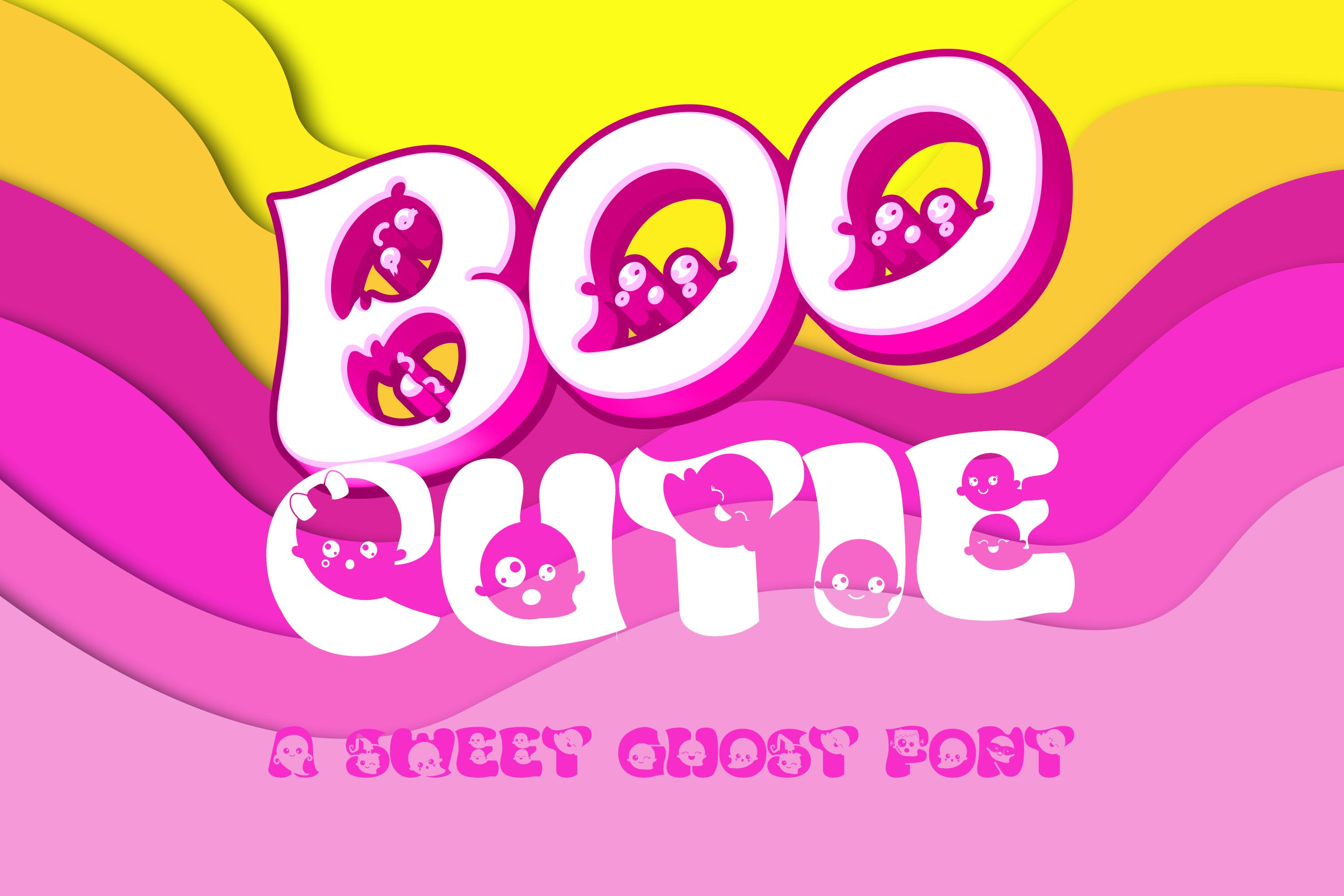 Boo Cutie Font