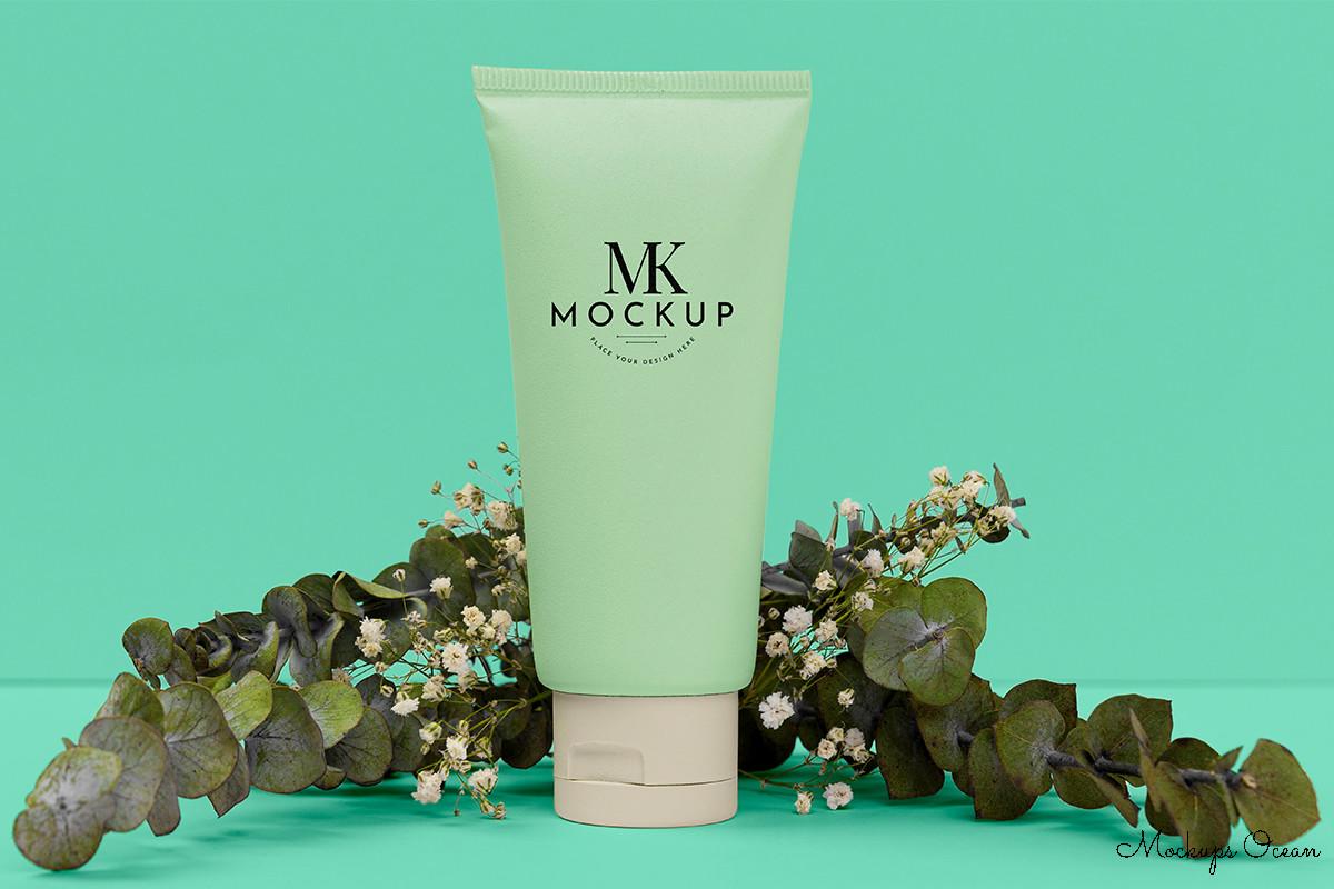 Beauty Product Bottle Mockup