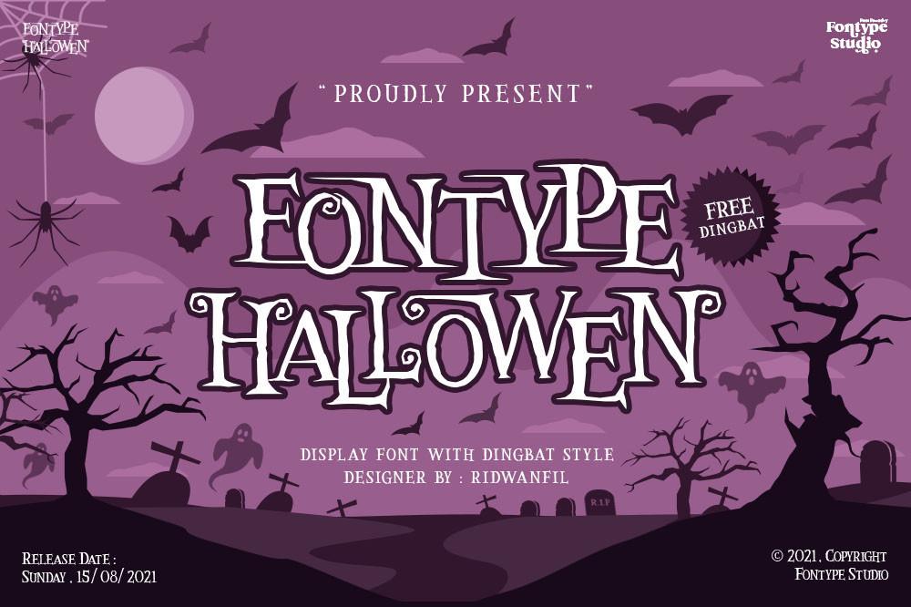 Fontype Hallowen Font