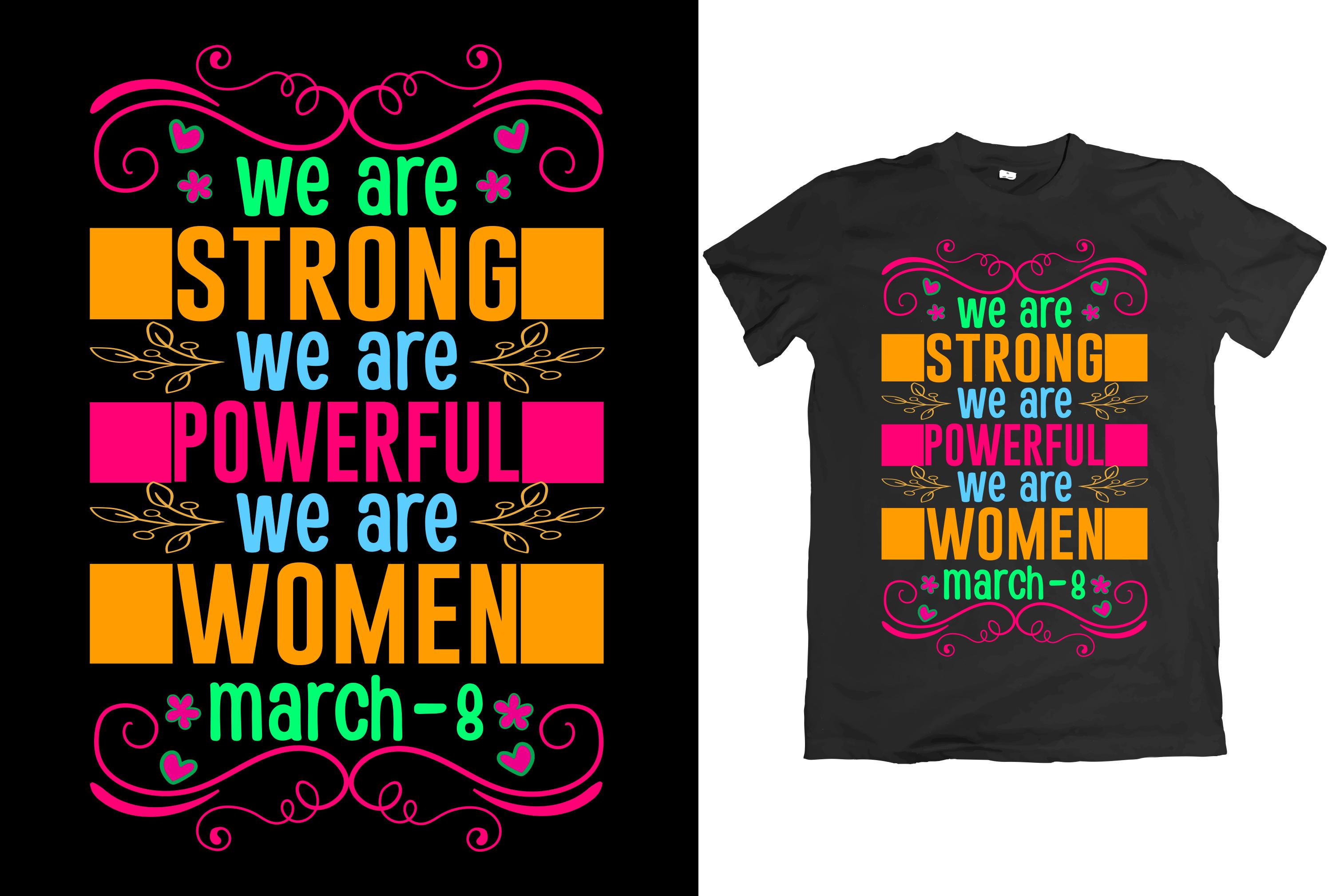 Women's Day T-shirt Desig