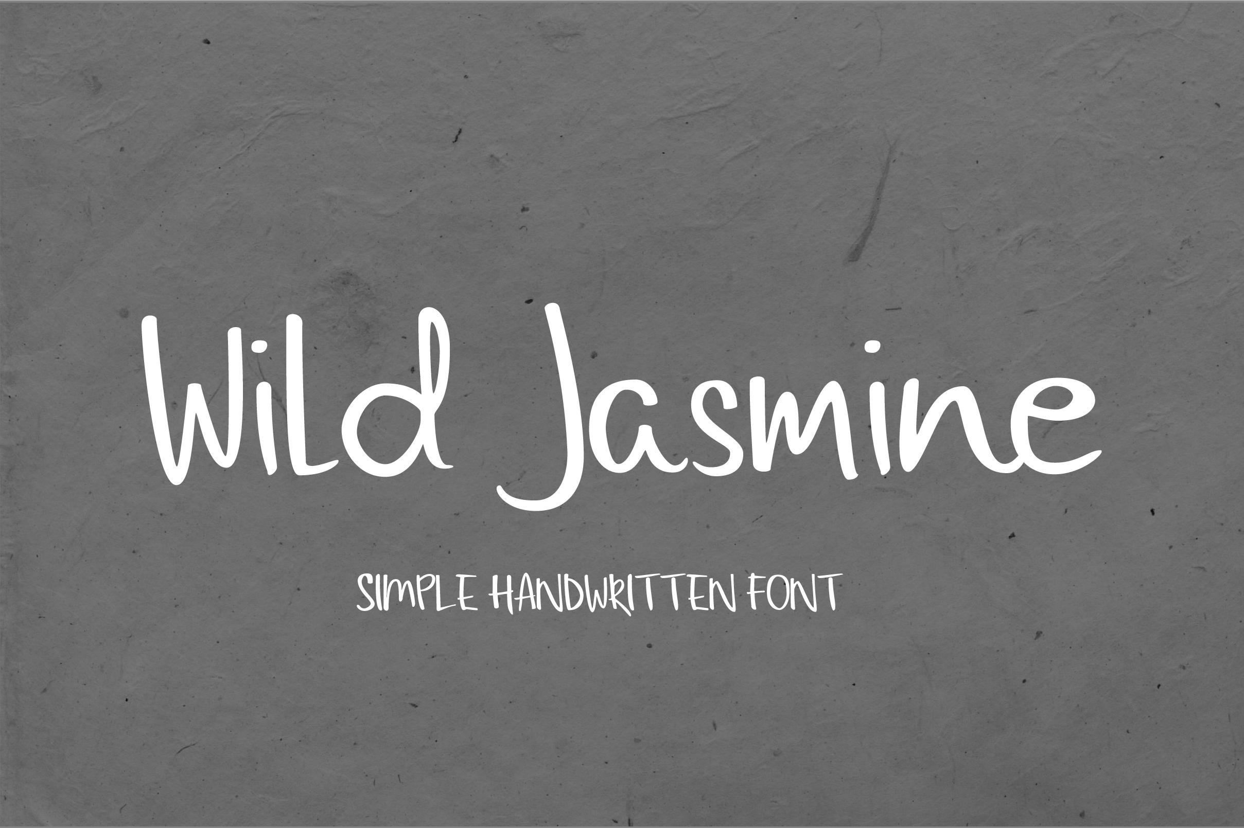 Wild Jasmine Font