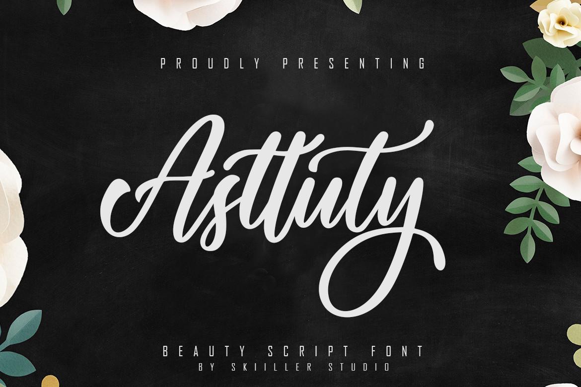Asttuty Script Font