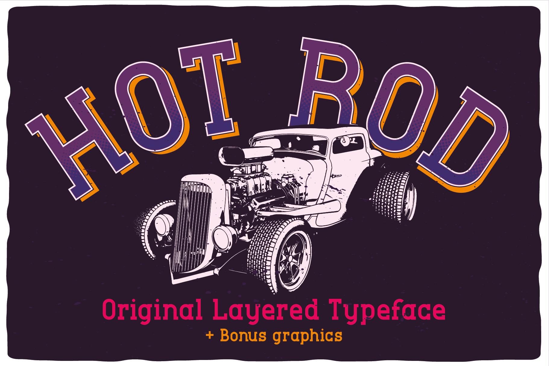 Hot Rod Font