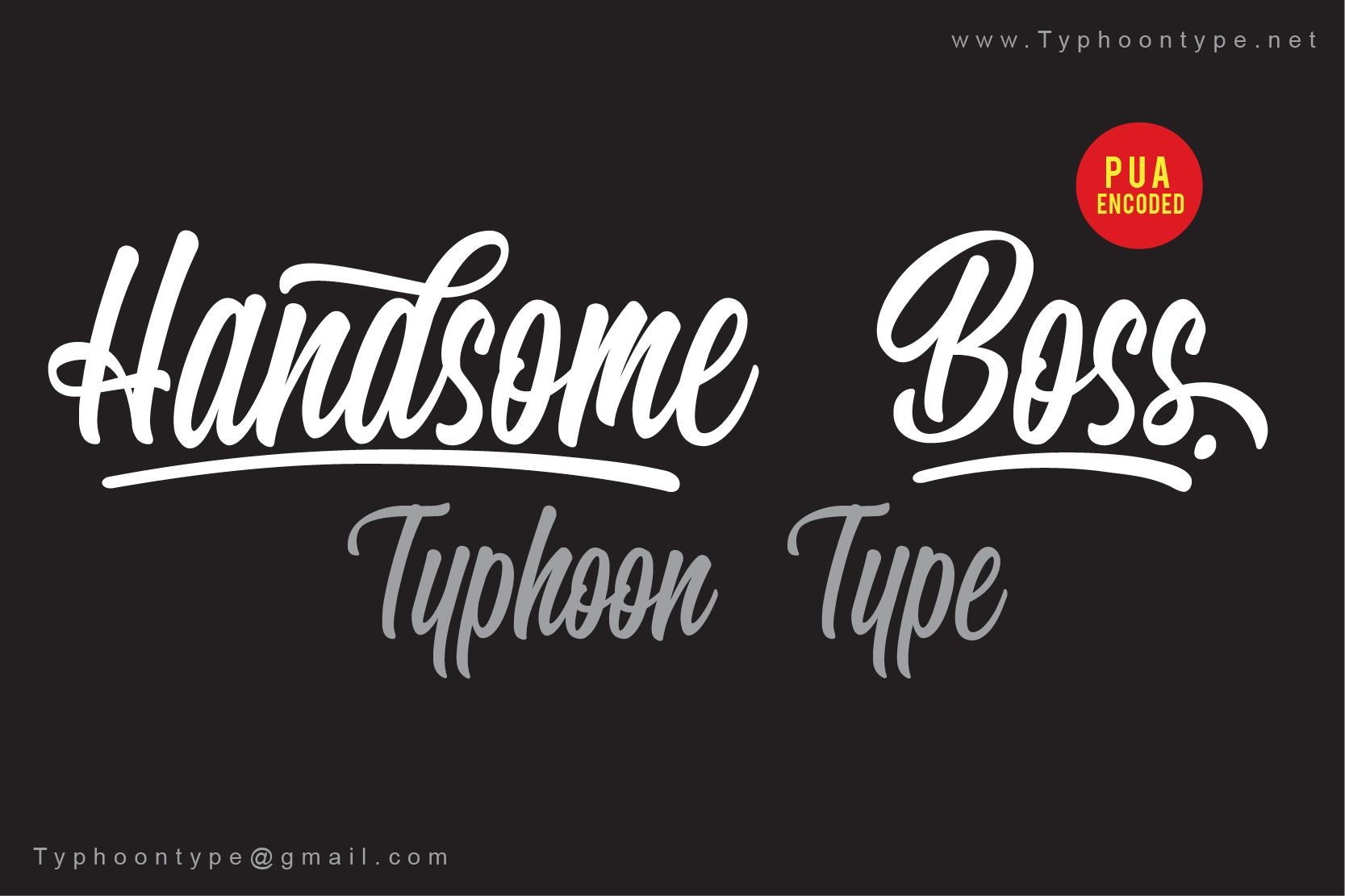 Handsome Boss Font