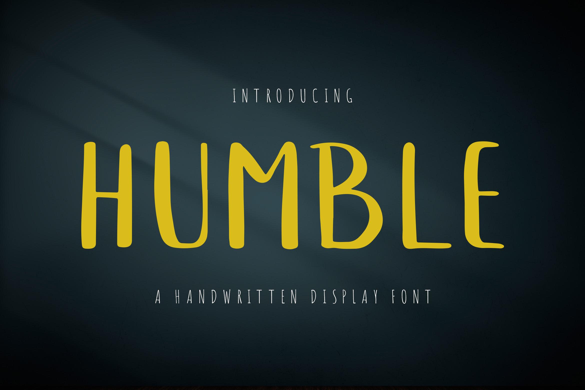 Humble Font