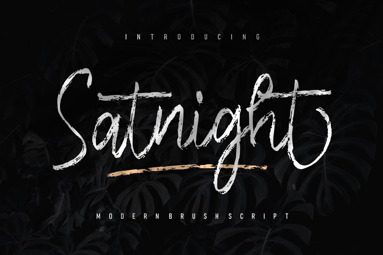 Satnight Font