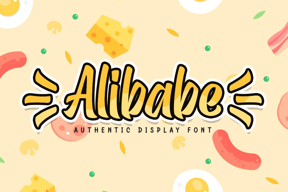 Alibabe Font