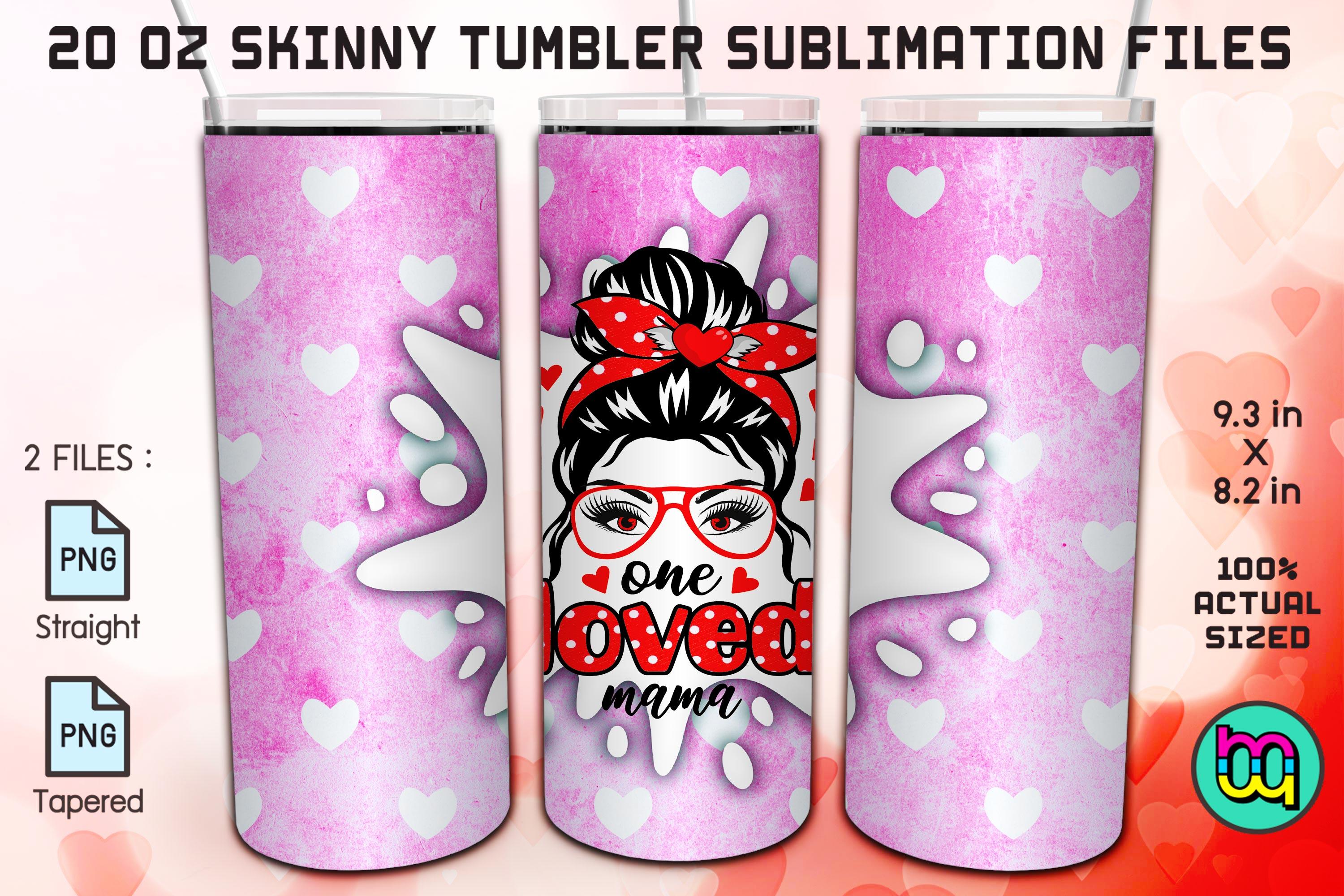 Valentine Tumbler One Love Mama Mom Life