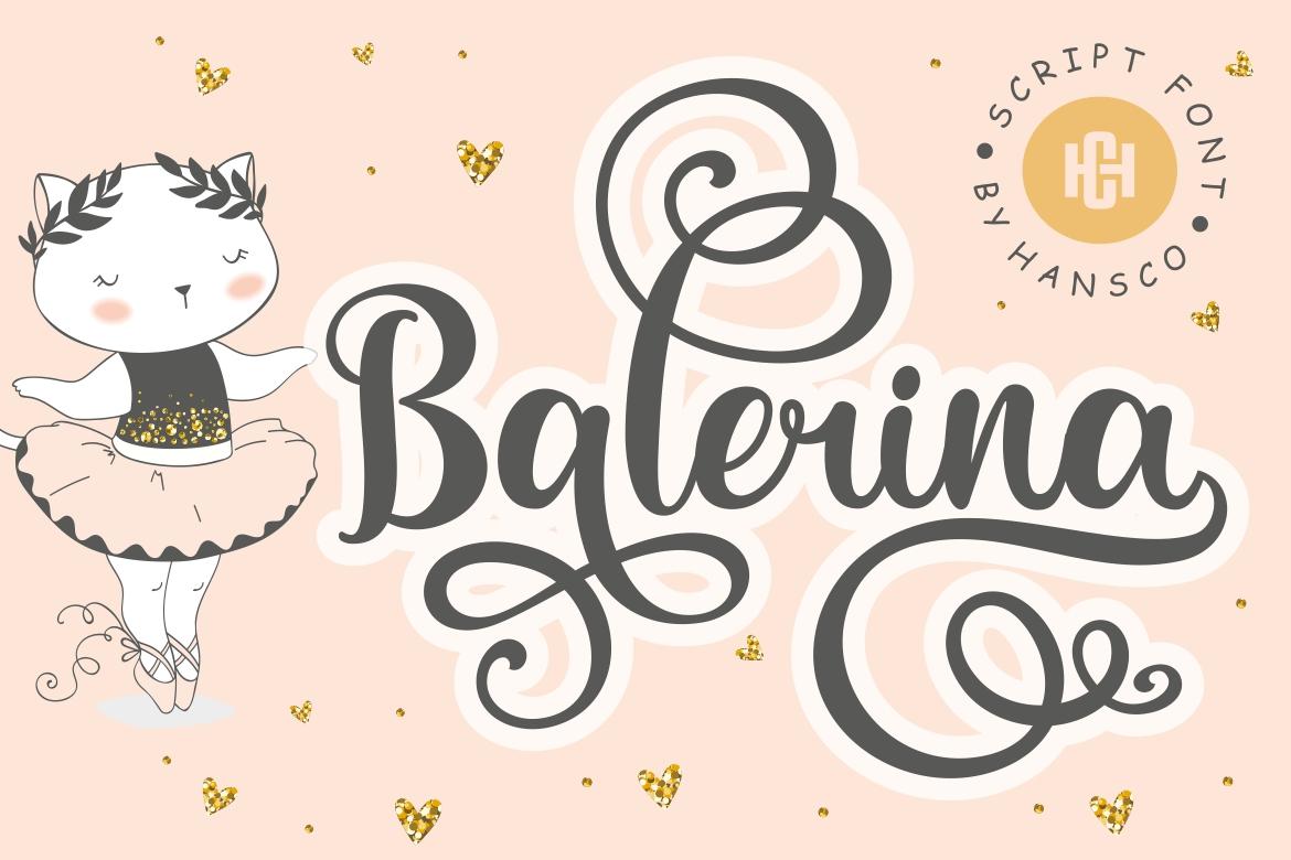 Balerina Font  Font