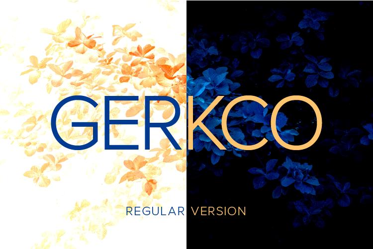 Gerkco Regular Font
