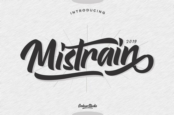 Mistrain Font
