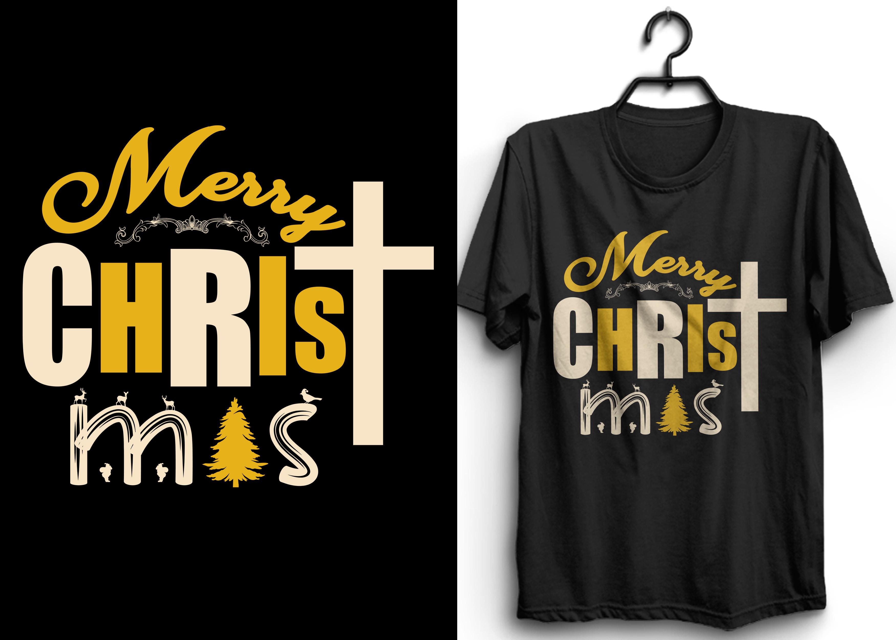Merry Christmas T-shirt Design