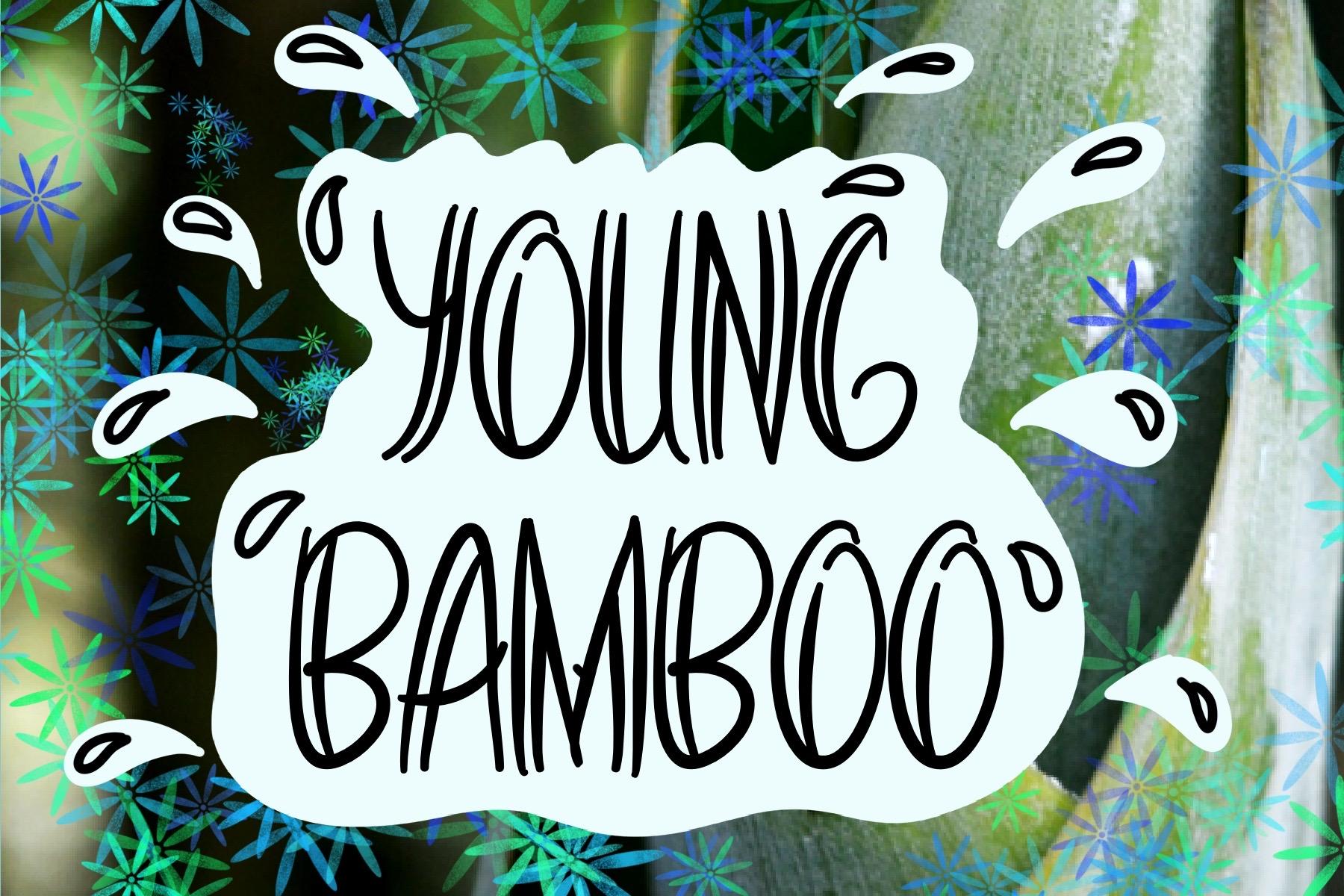 Young Bamboo Font