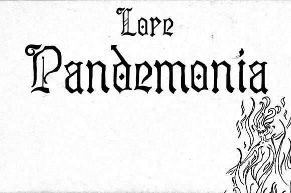 Lore Pandemonia Font
