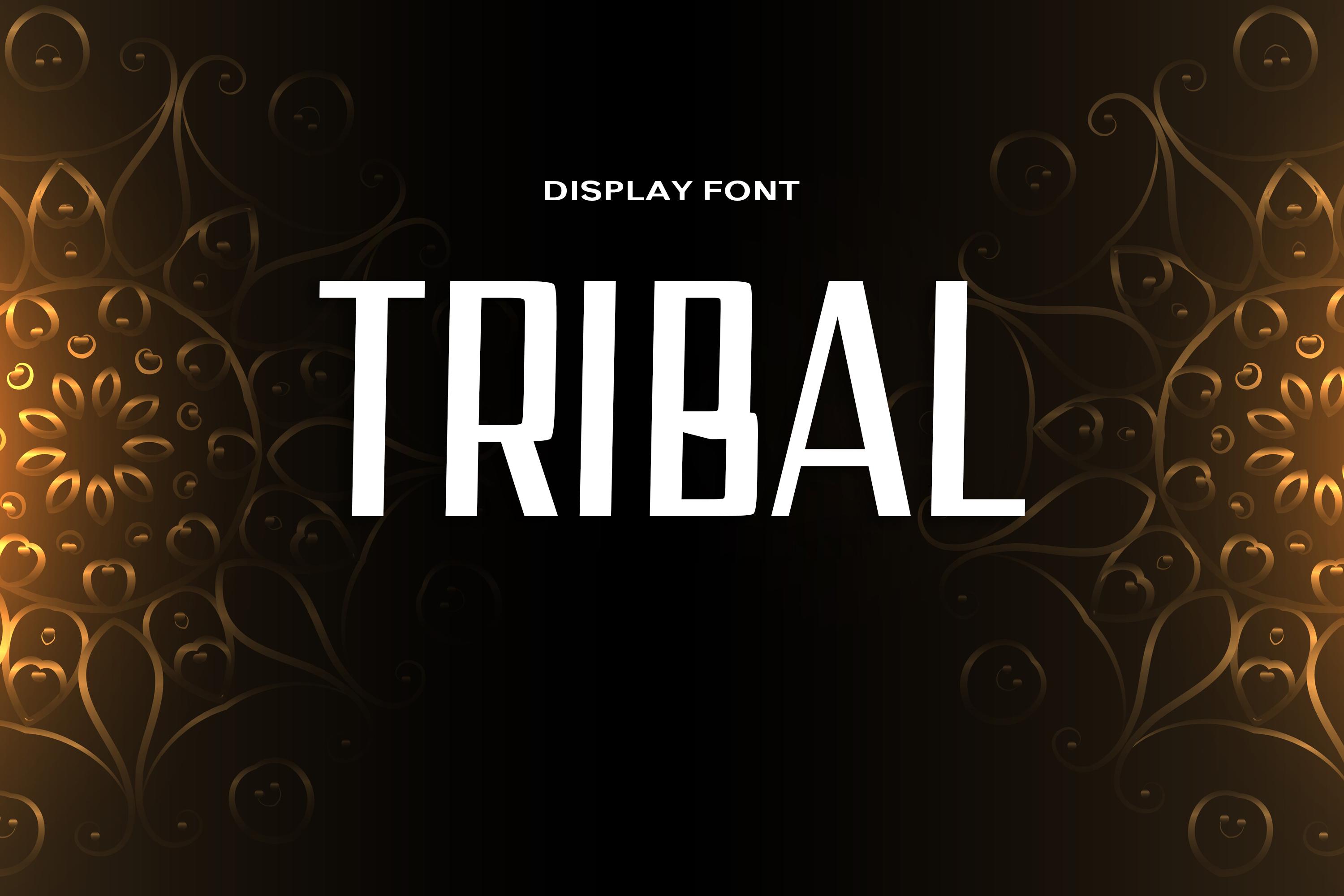 Tribal Font