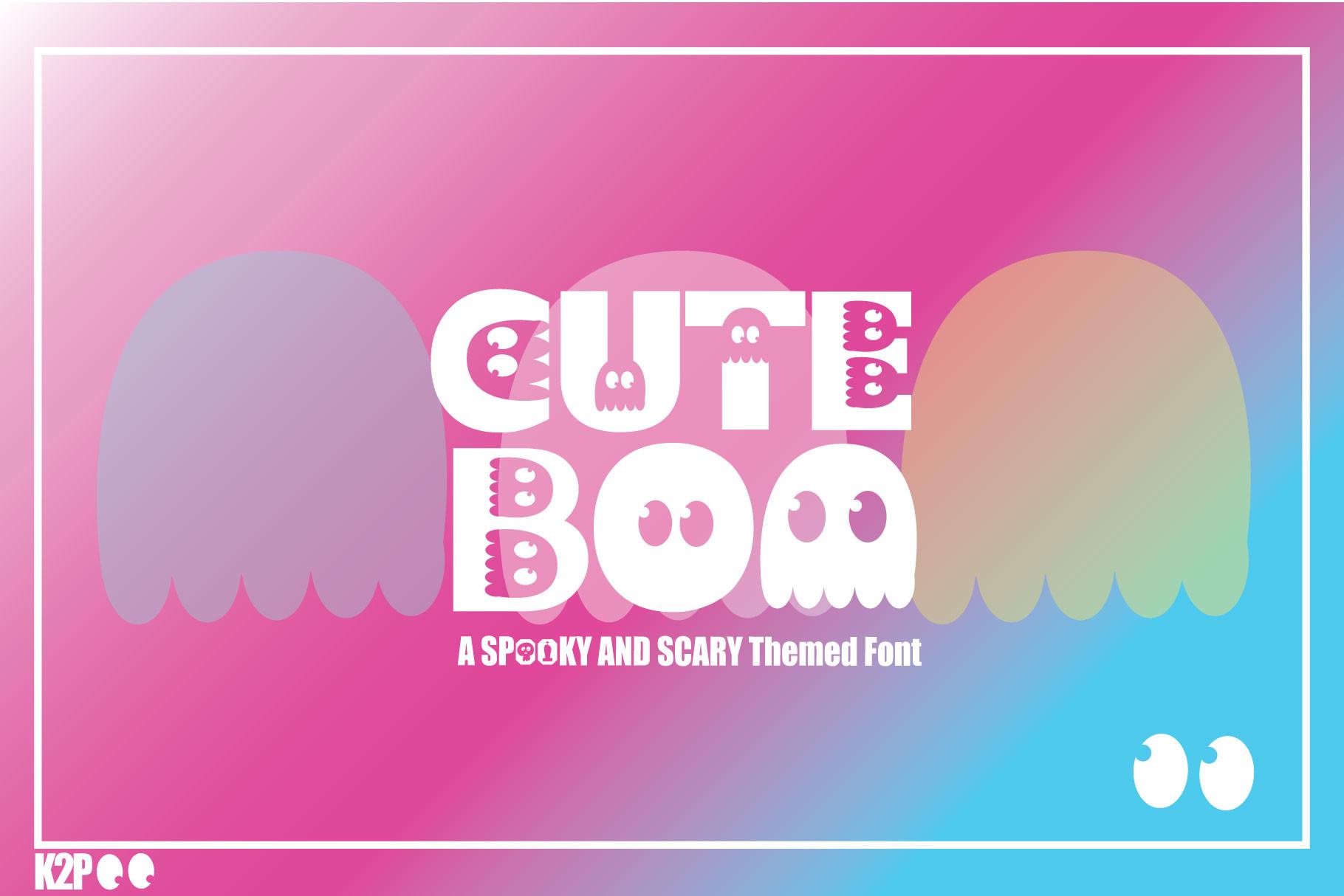 Cute Boo Font