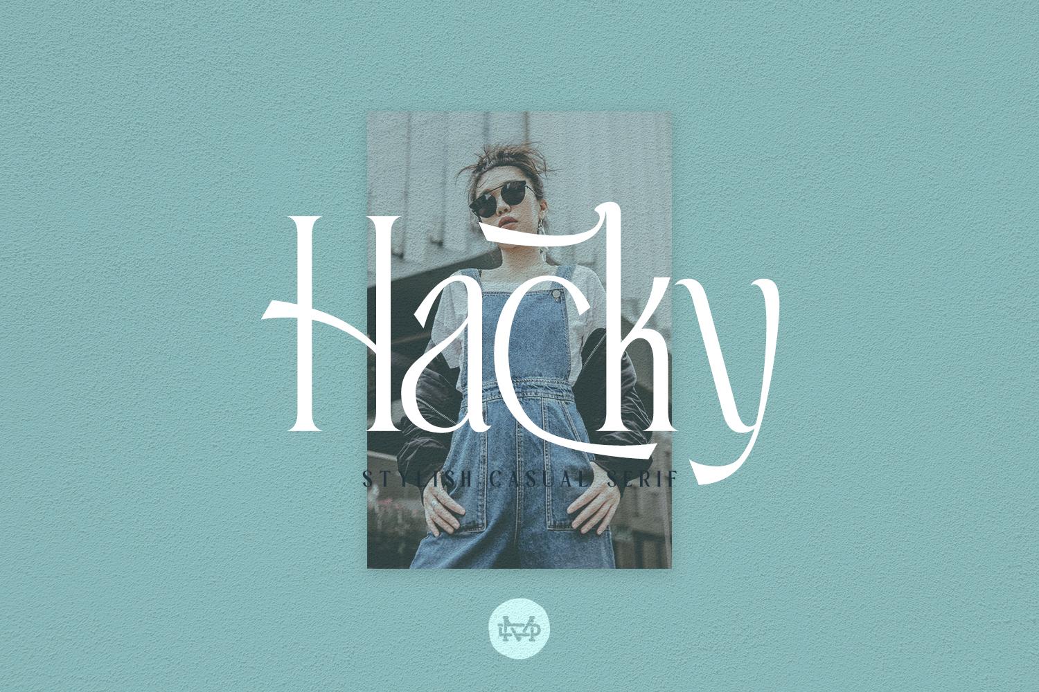 Hacky Light Font