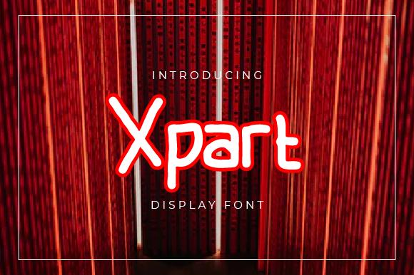 Xpart Font
