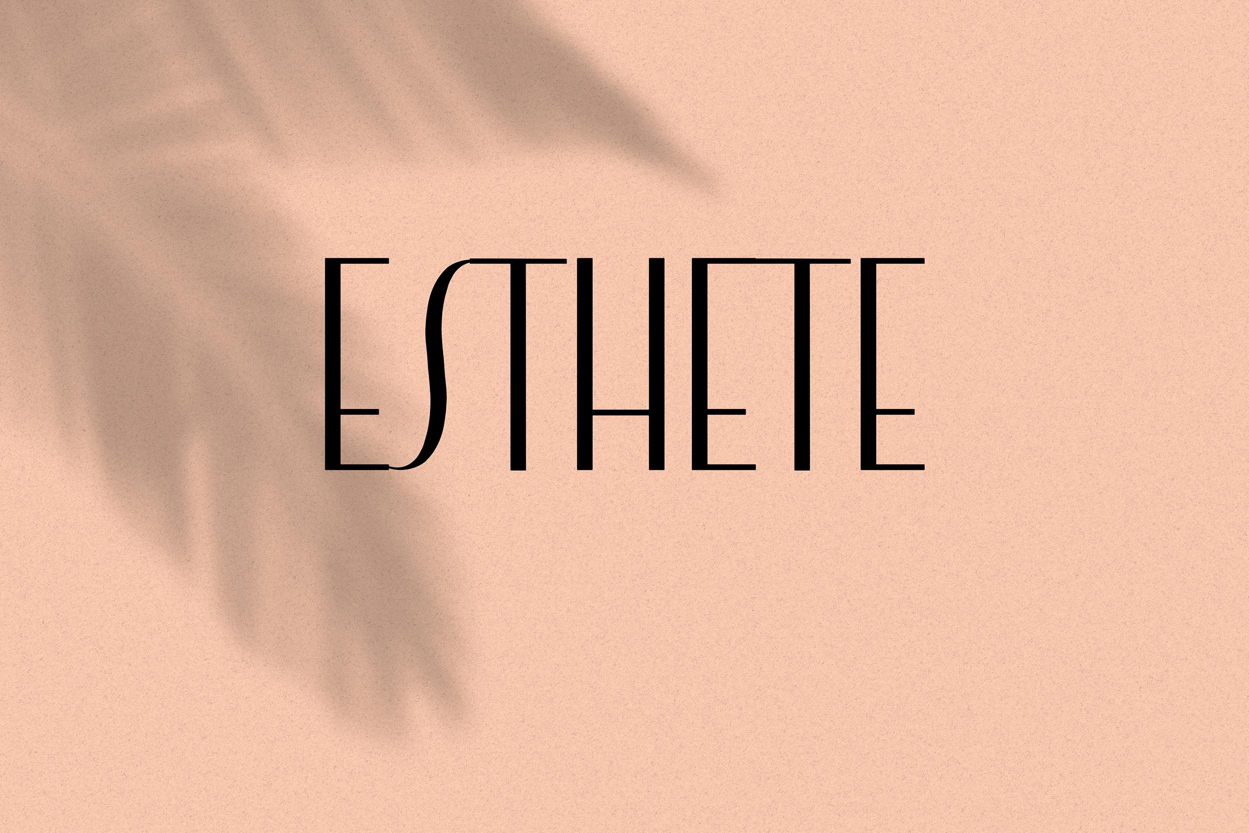 Esthete Font