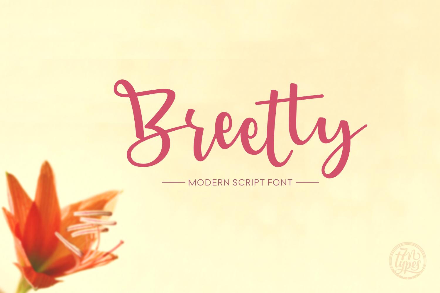 Breetty Font