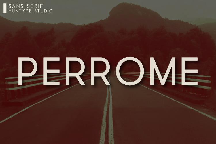 Perrome Font