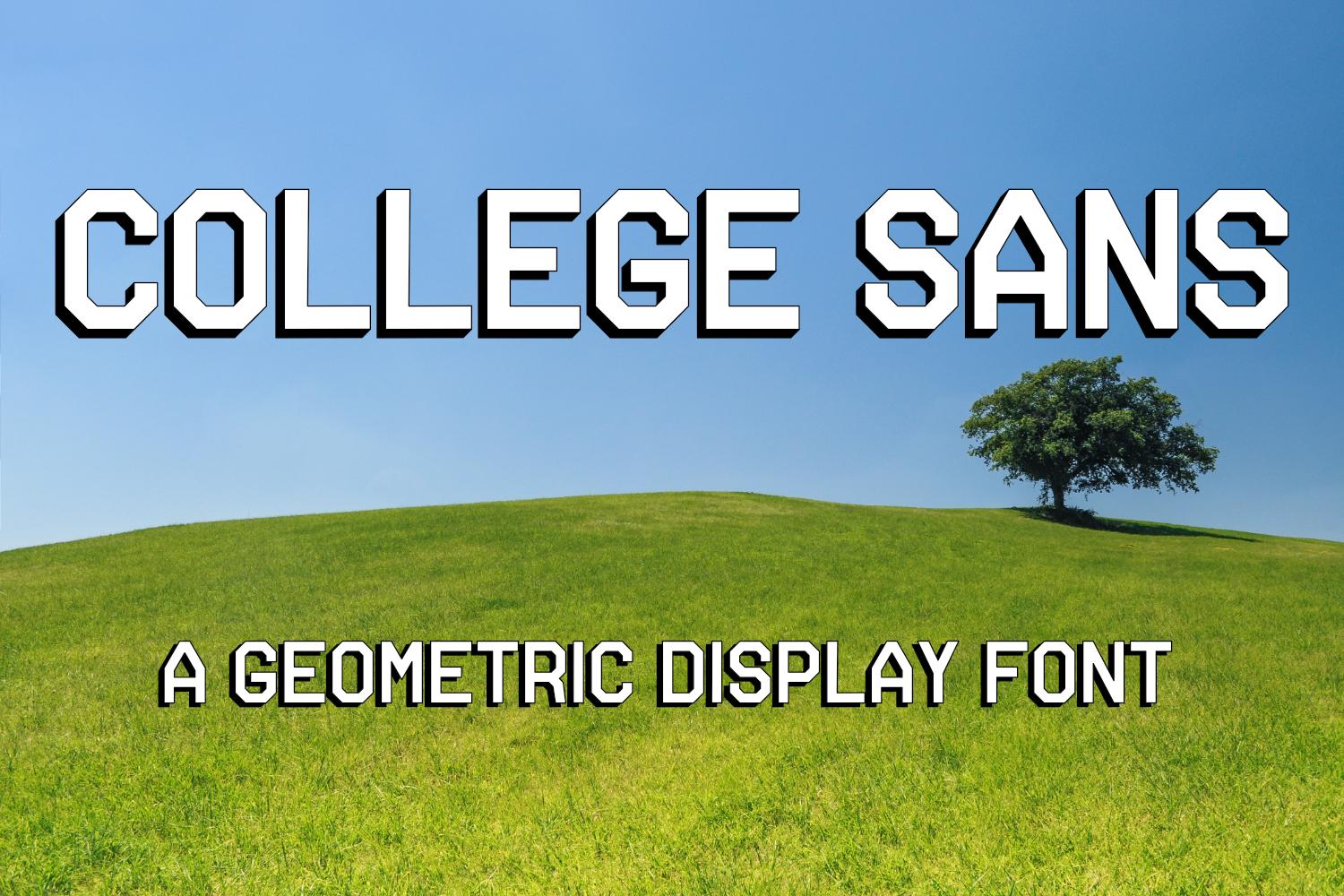 College Sans Font