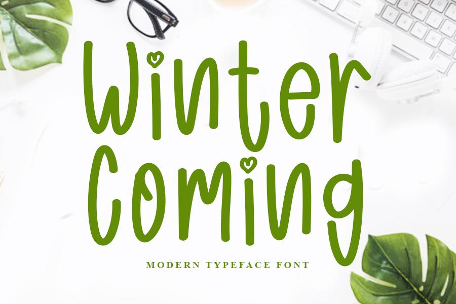 Winter Coming Font