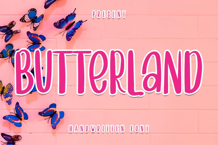 Butterland Font