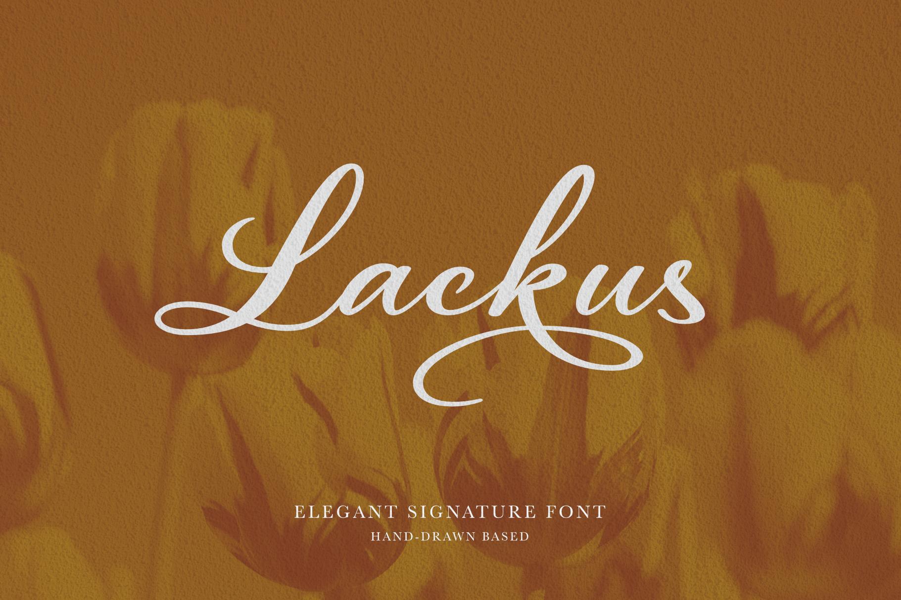 Lackus Font