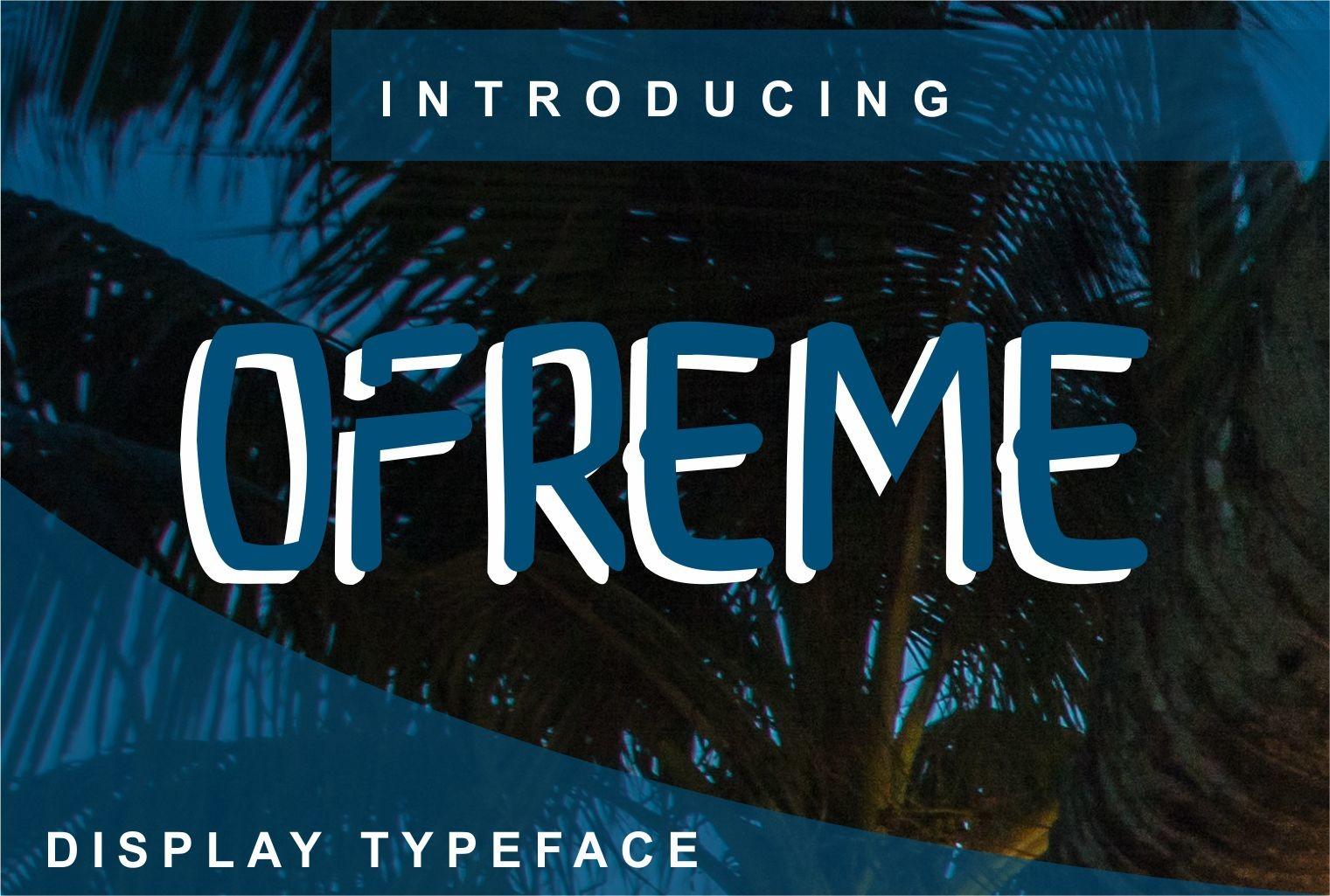 Ofreme Font