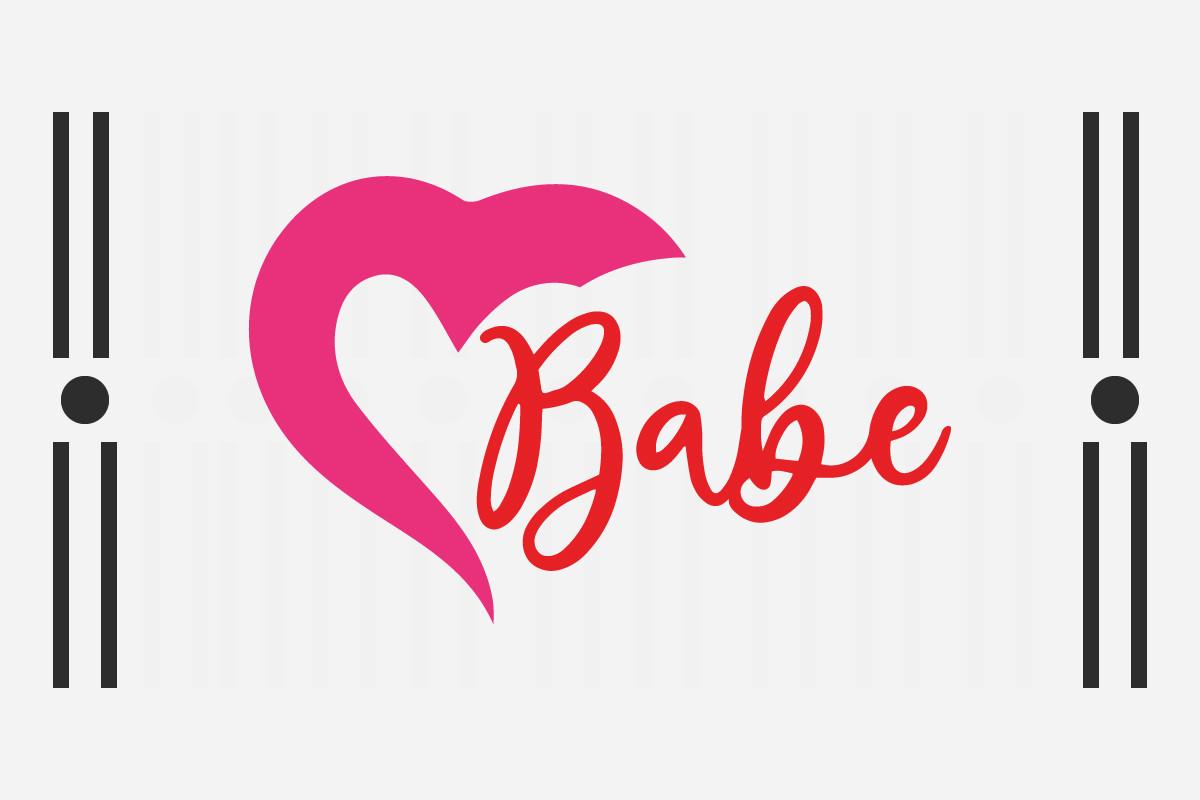 Babe Svg