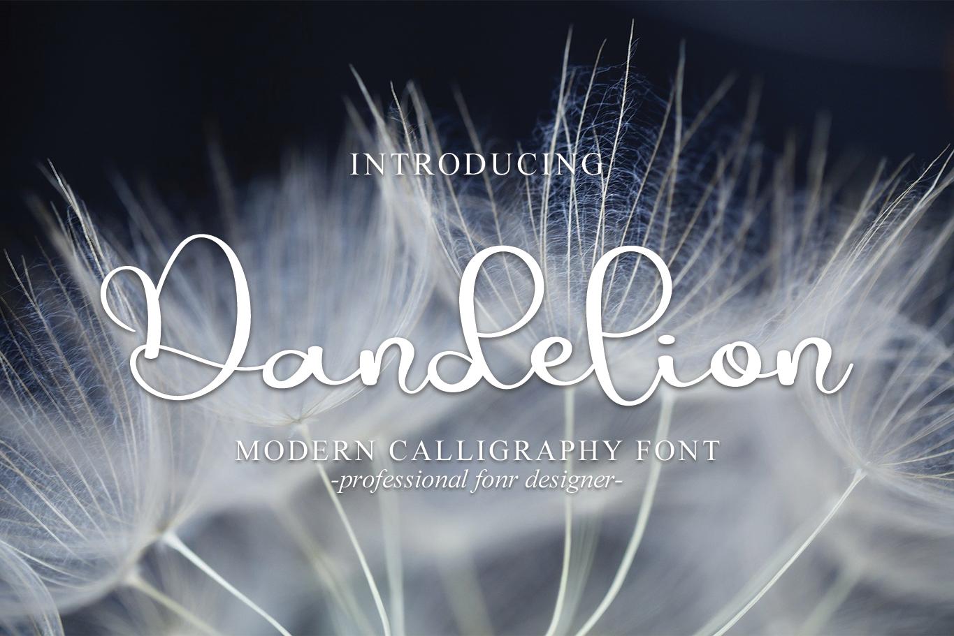 Dandelion Font