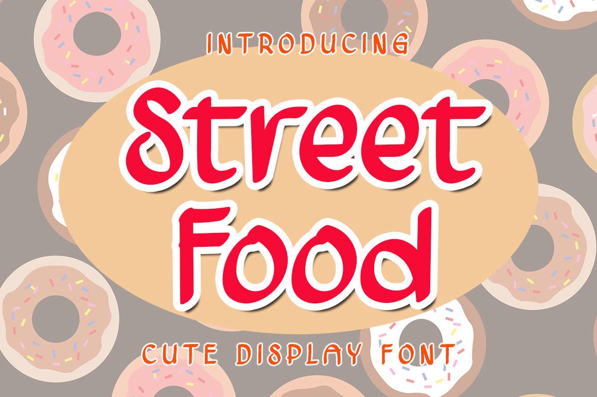 Street Food Font