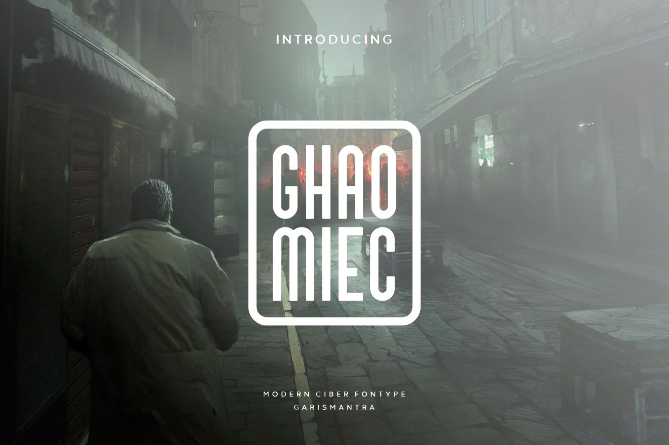 Ghaomiec Font
