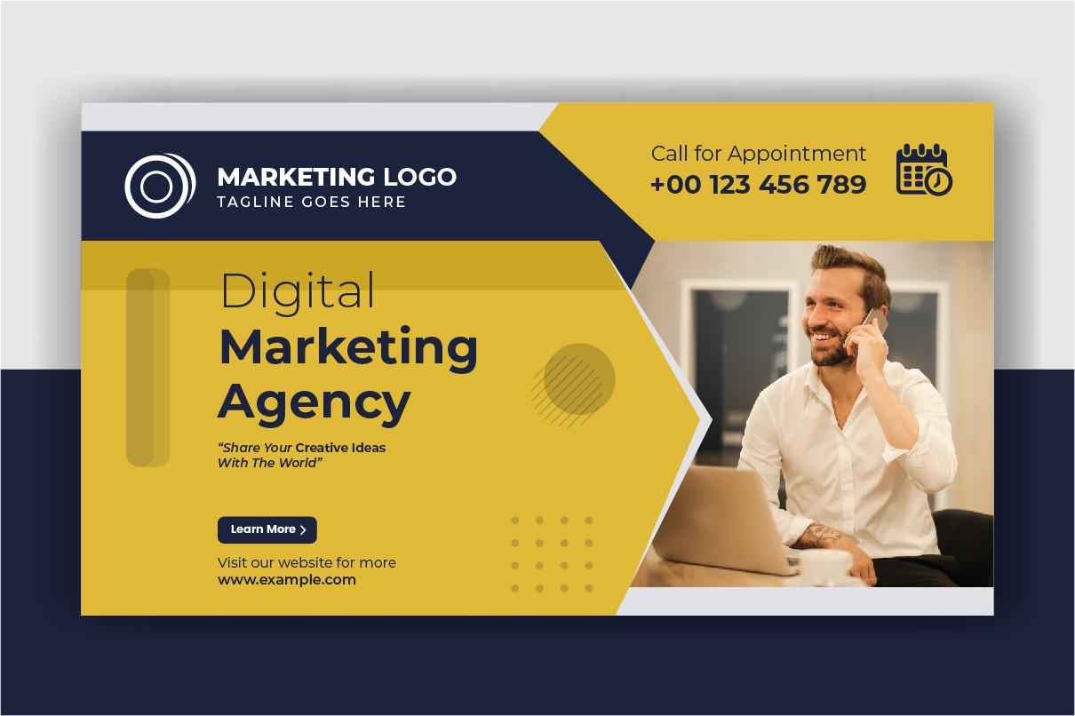 Digital Marketing Web Banner Template