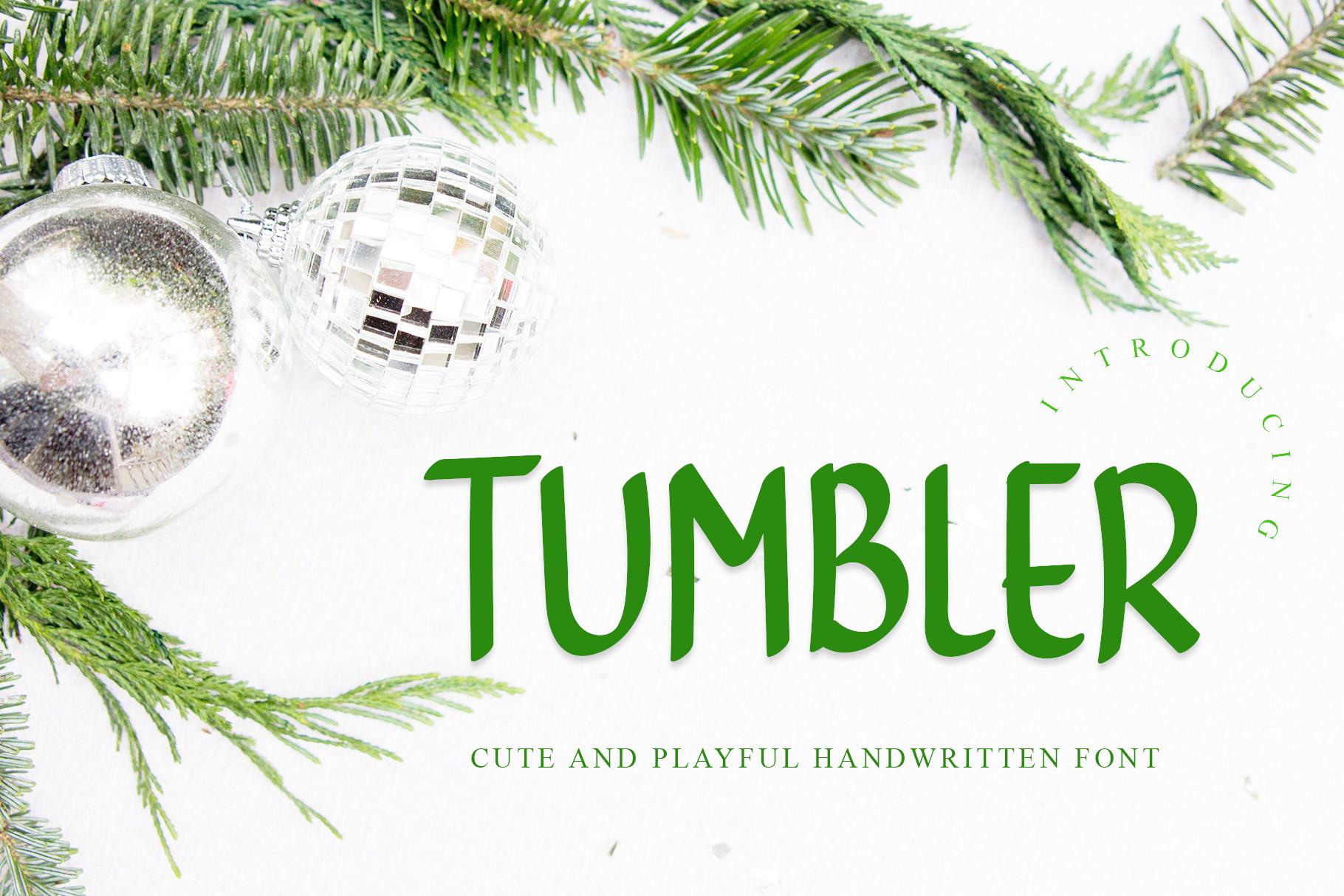 Tumbler Font