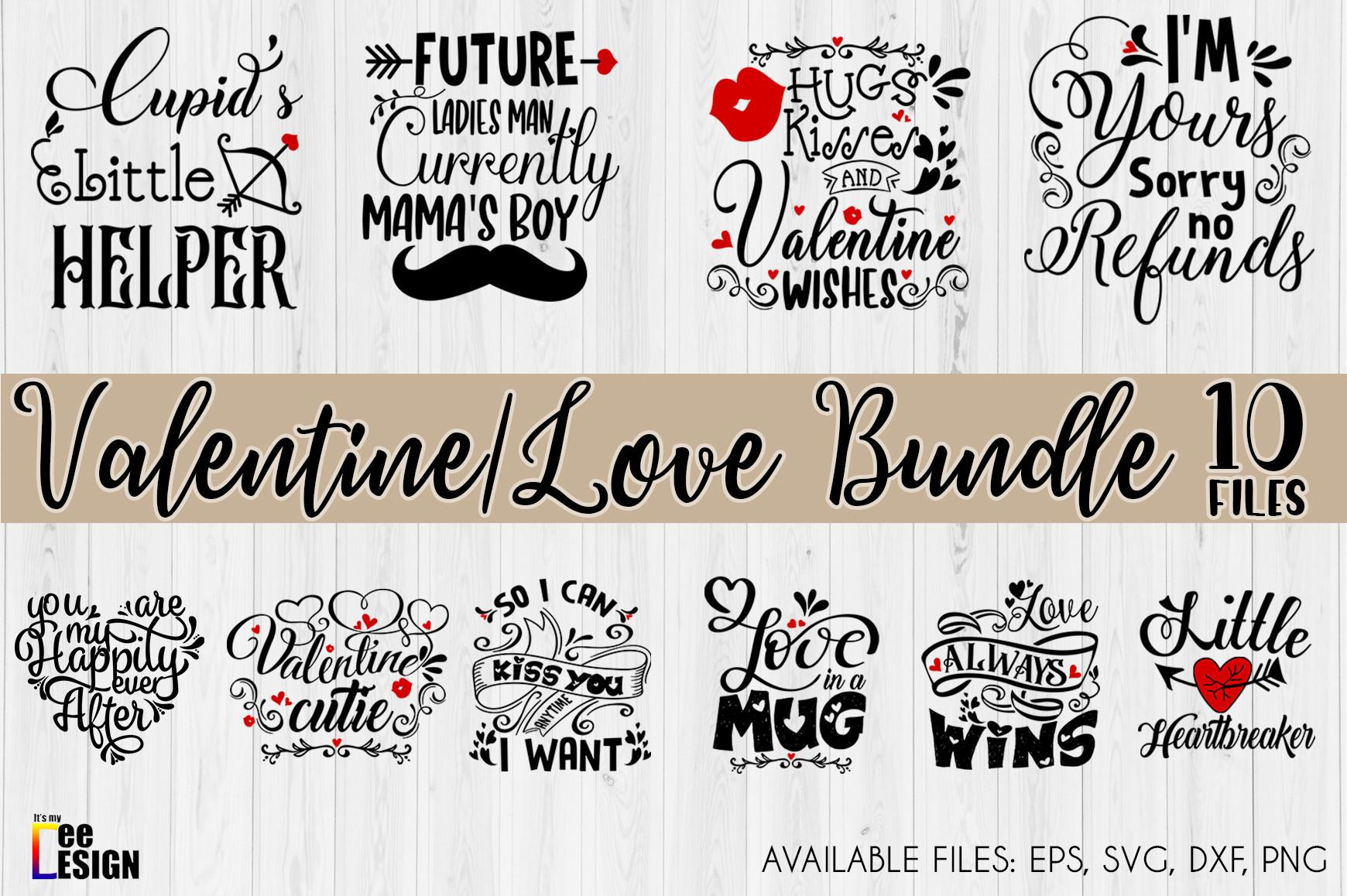 Valentine's Day SVG Quotes Bundle
