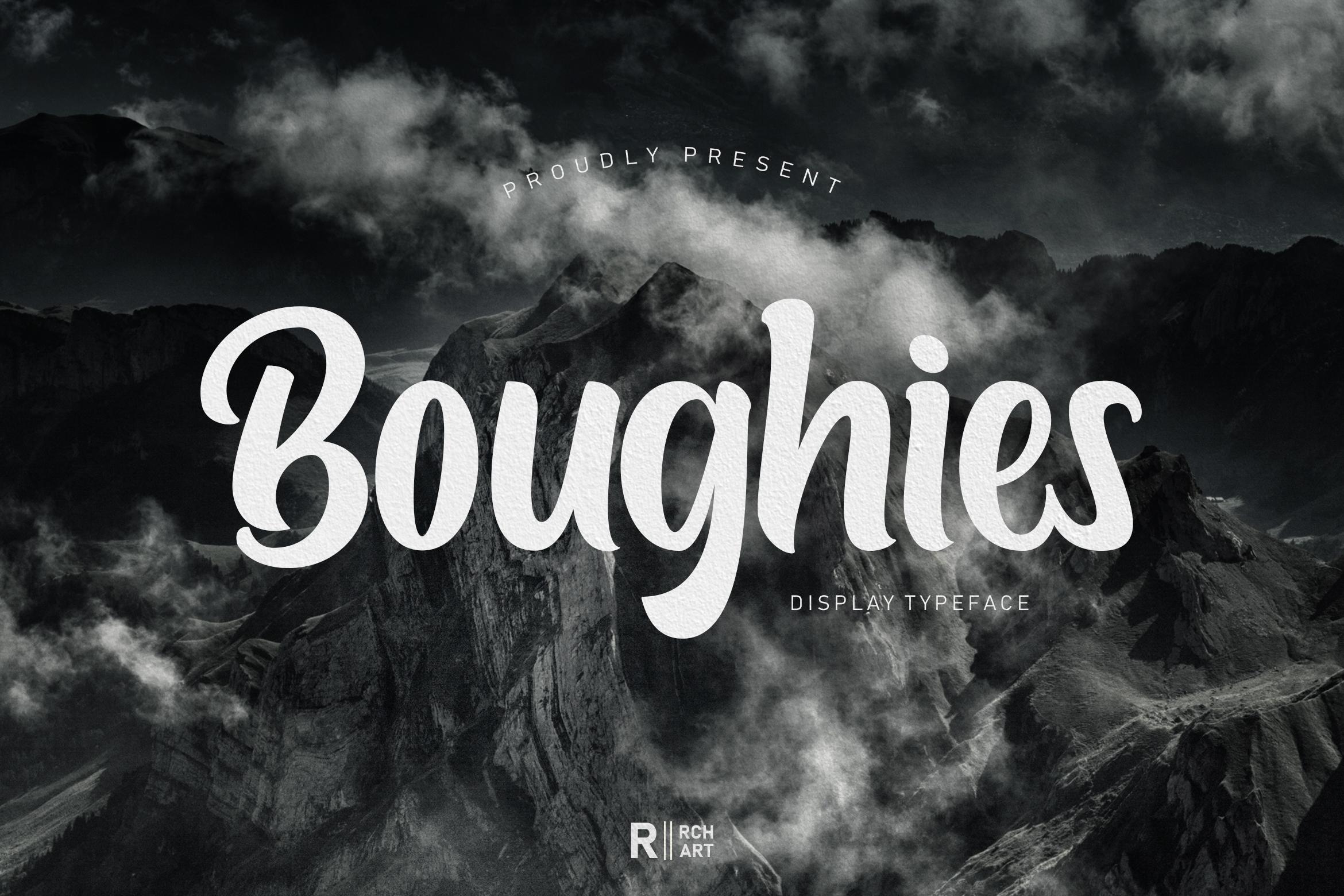 Boughies Font