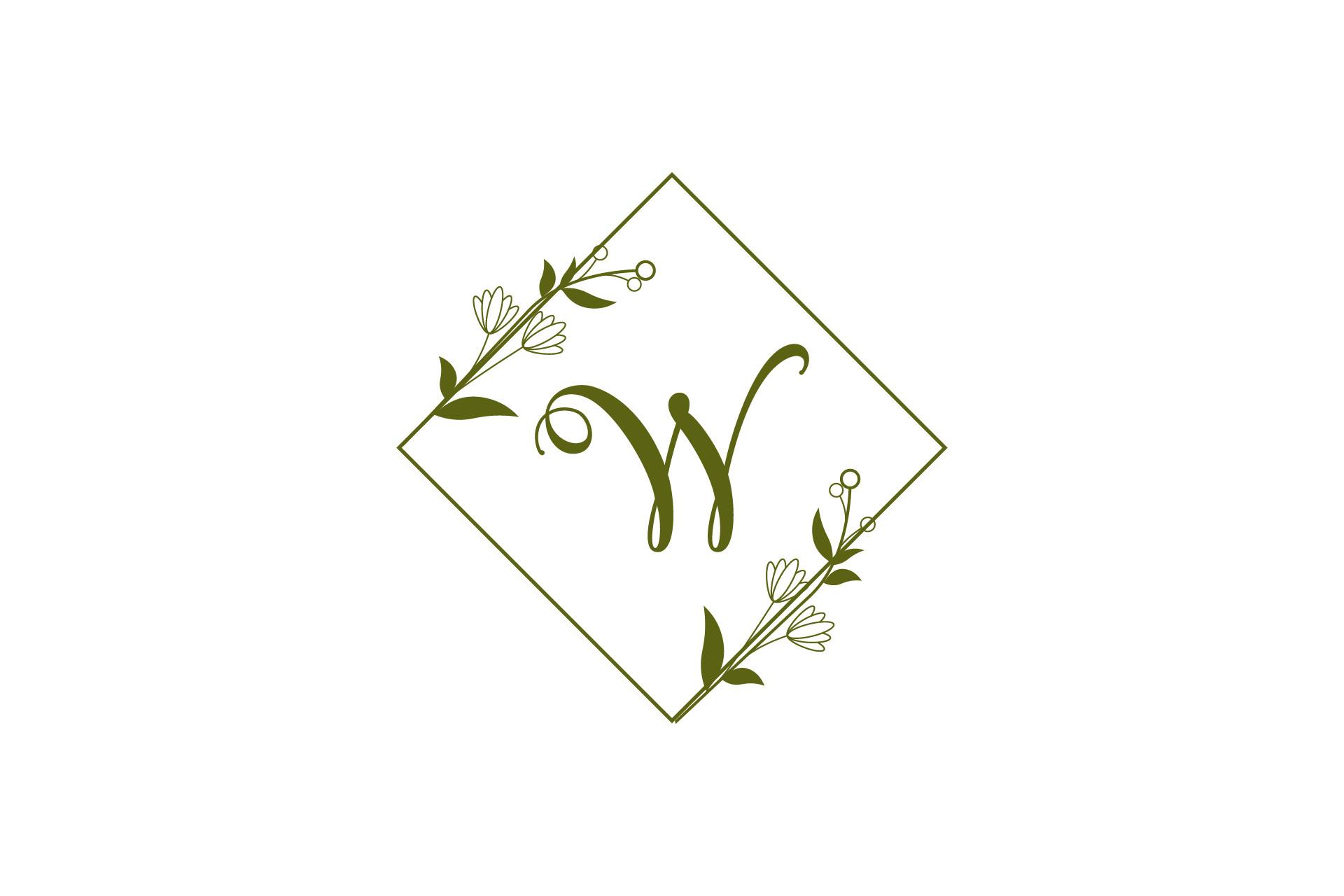 Alphabet Monogram Vector